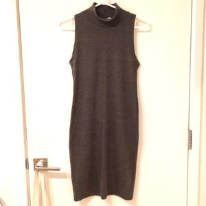 RIBBED JERSEY DRESS